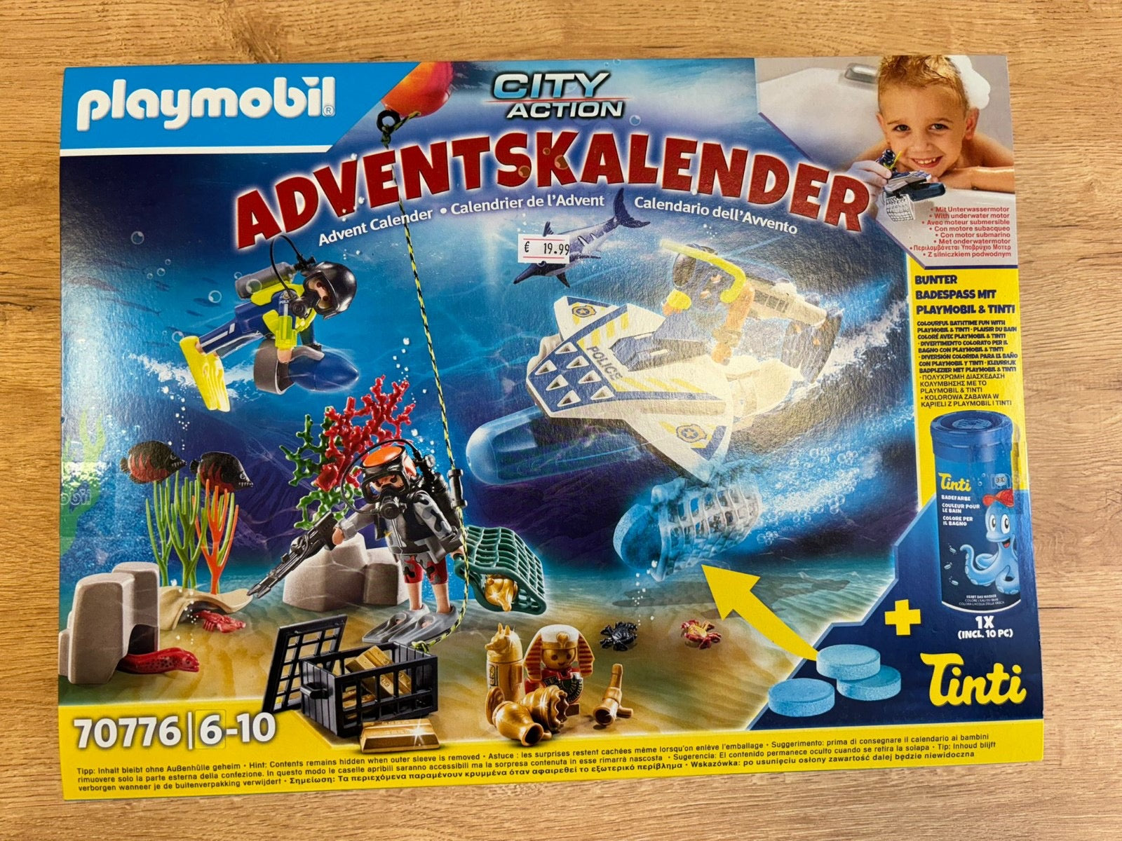 Gioco playmobil adventscalender 6-10 anni bimbo/a