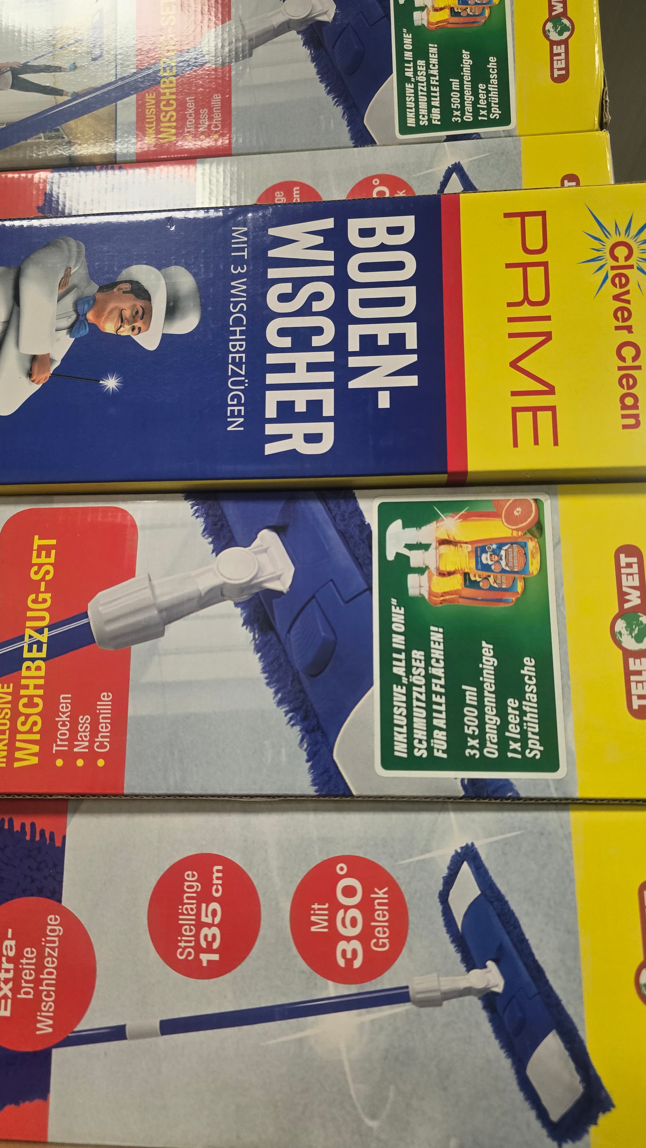 STOCK CLEVER CLEAN PRIME. 10 PEZZI