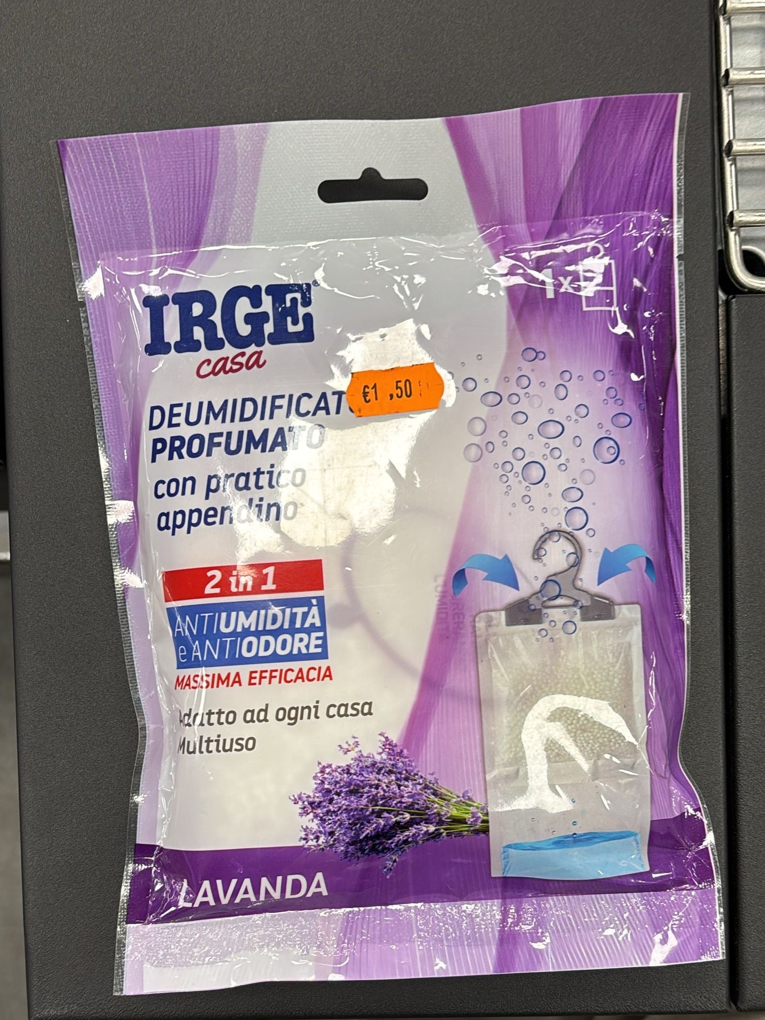 IRGE - DEUMIDIFICATORE PER AMBIENTI - LAVANDA