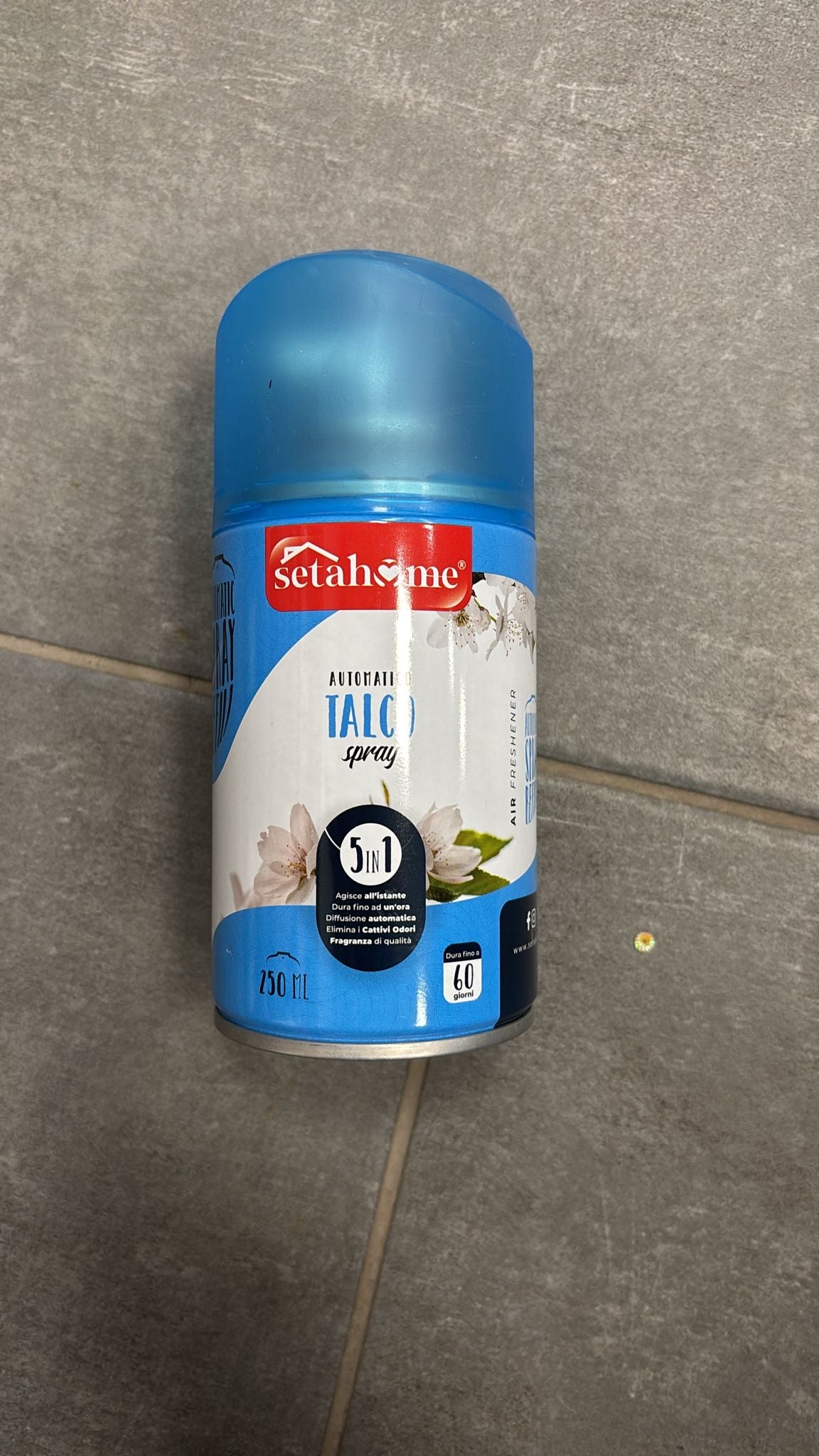 DEODORANTE SPRAY PER AMBIENTI - TALCO