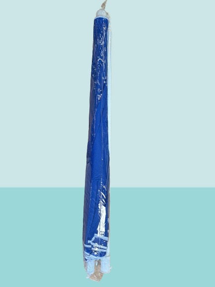 Ombrellone spiaggia blu