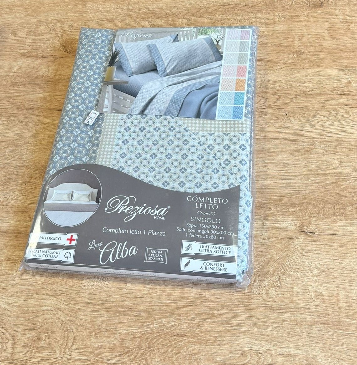 Completo letto singolo varie fantasie e colori