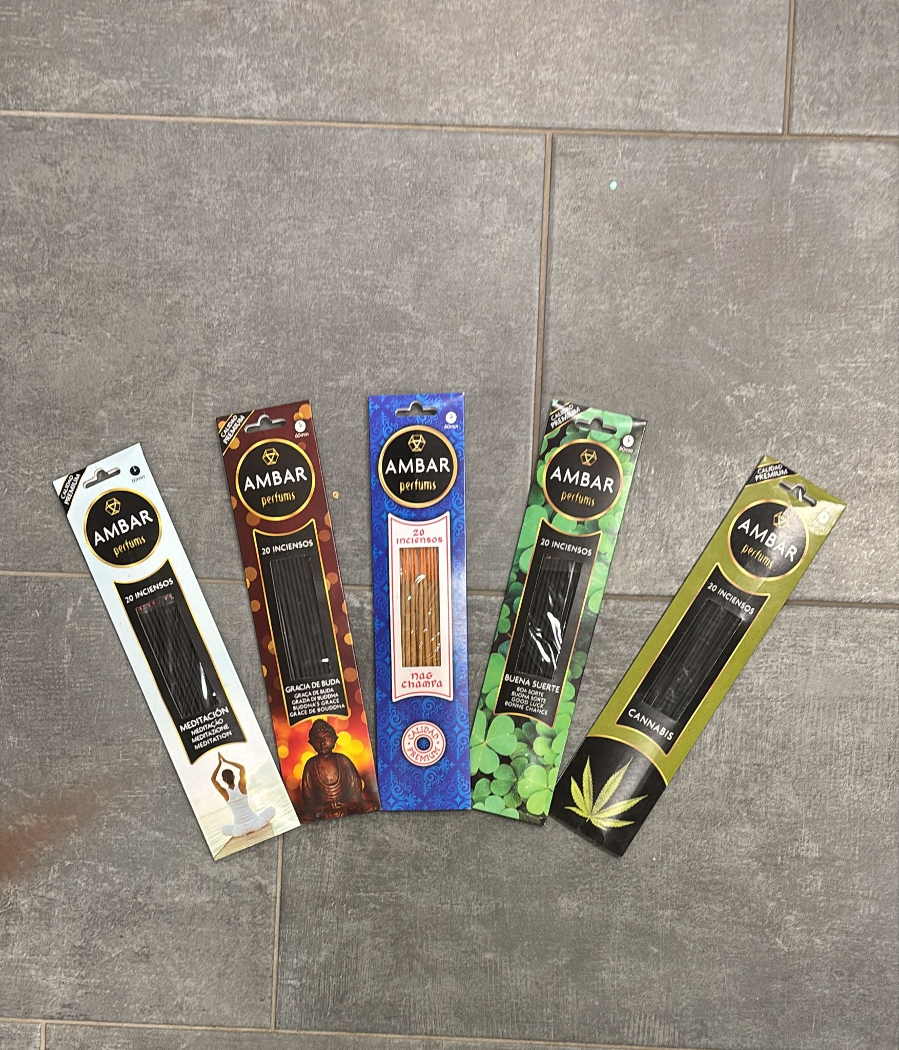 INCENSO - CONFEZIONE DA 20 UNITAβ - VARIE FRAGRANZE