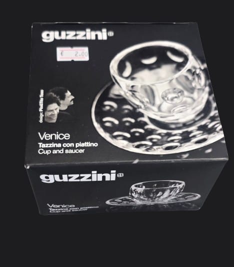 GUZZINI - VENICE TAZZINA DA CAFFE' CON PIATTINO