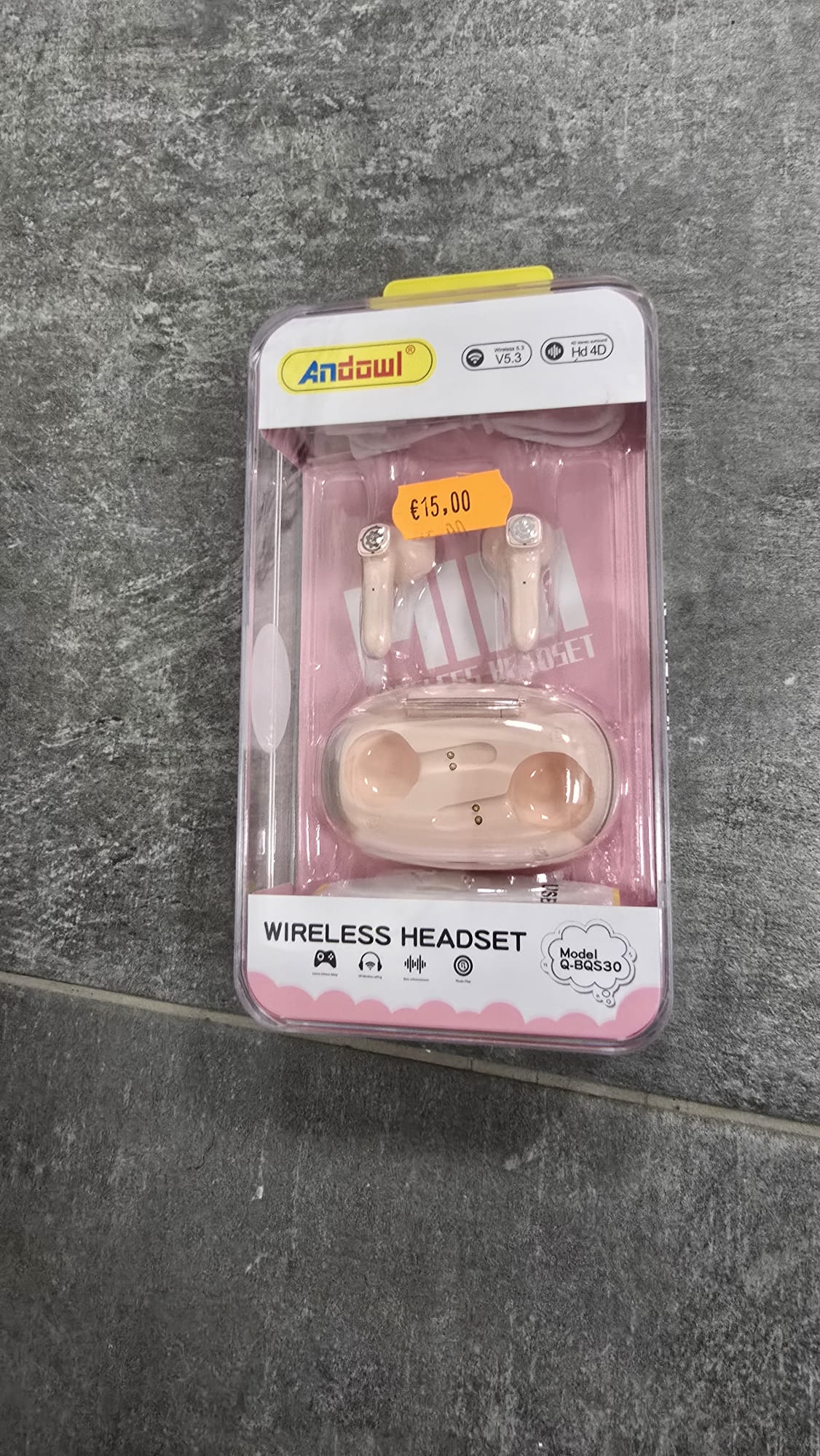 CUFFIE WIRELESS - ROSA