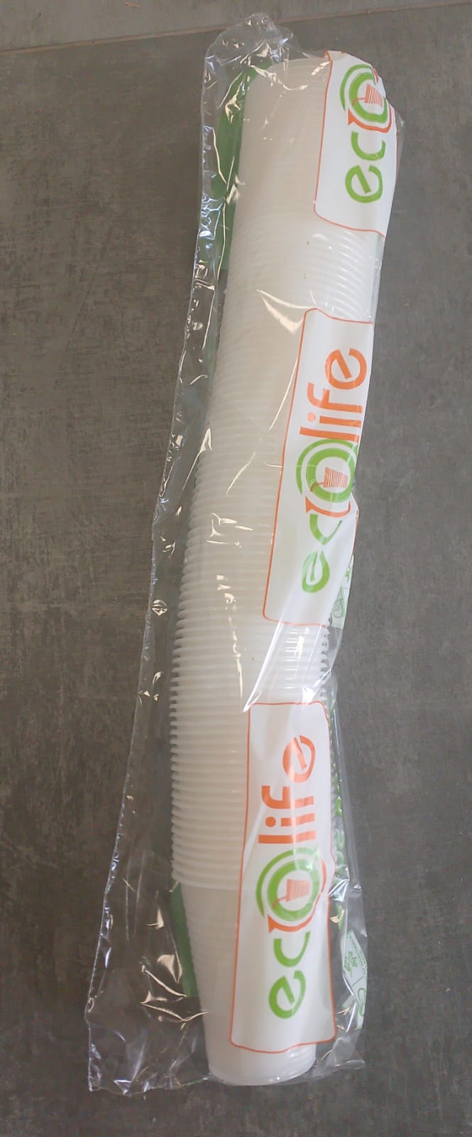 BICCHIERI PLASTICA - 100 PEZZI