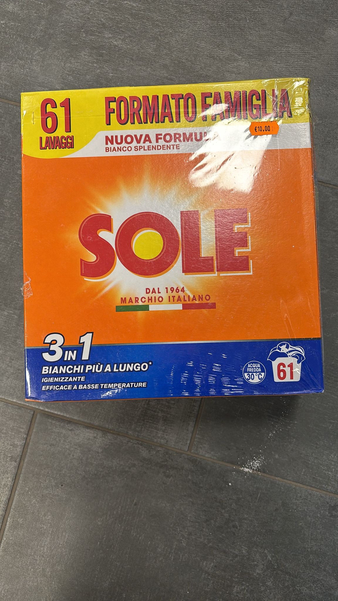 Sole lavatrice 3 in 1 formato famiglia