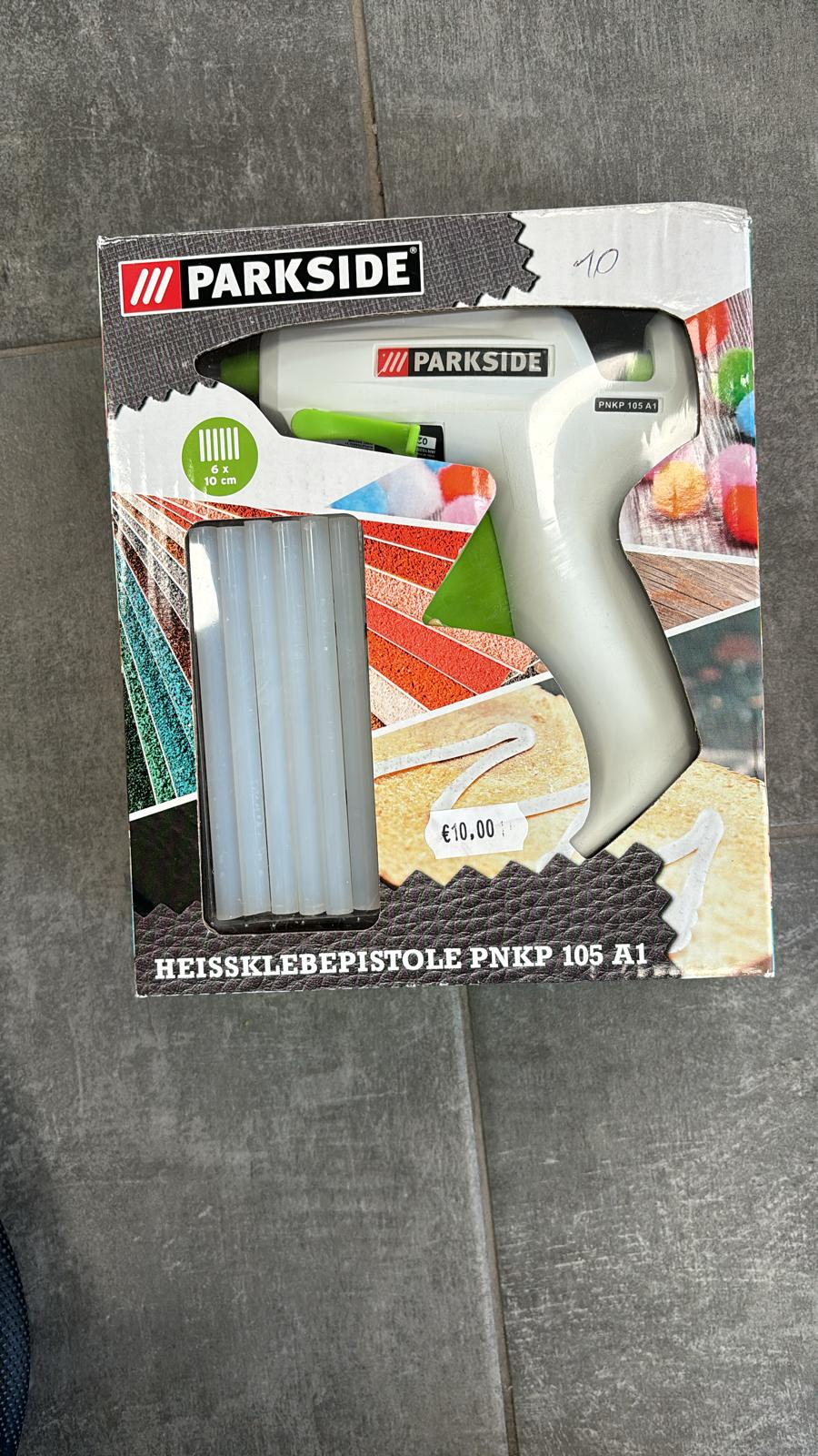 PARKSIDE - PISTOLA COLLA A CALDO + 6 CARICATORI COLLA