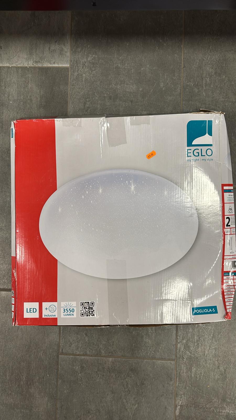 Plafoniera a led  bianca da 3550  lumen