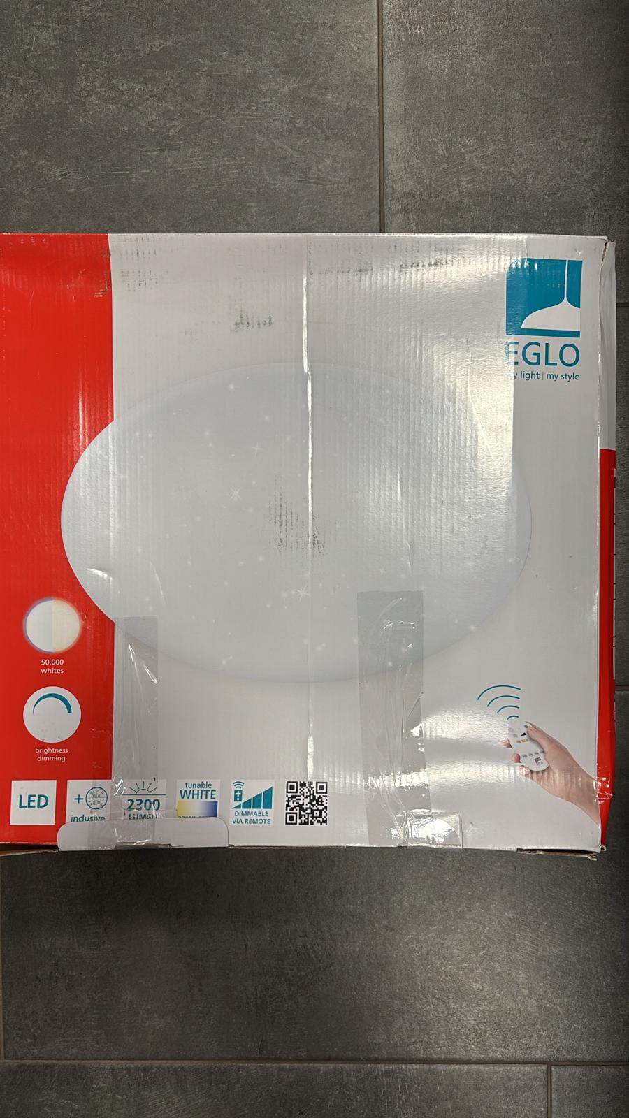 Plafoniera bianca a led da 2300 lumen