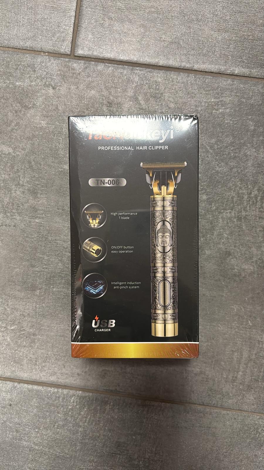 Rasoio barba e capelli in metallo