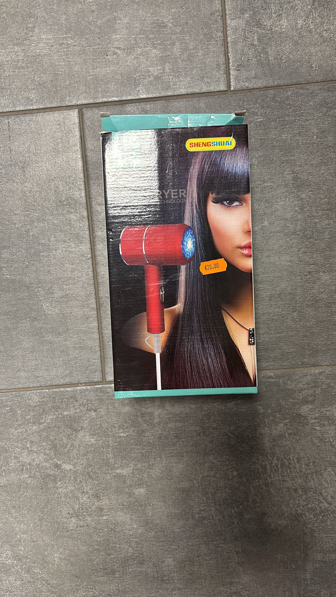 SHENGSHUAI - ASCIUGACAPELLI BIANCO O ROSA