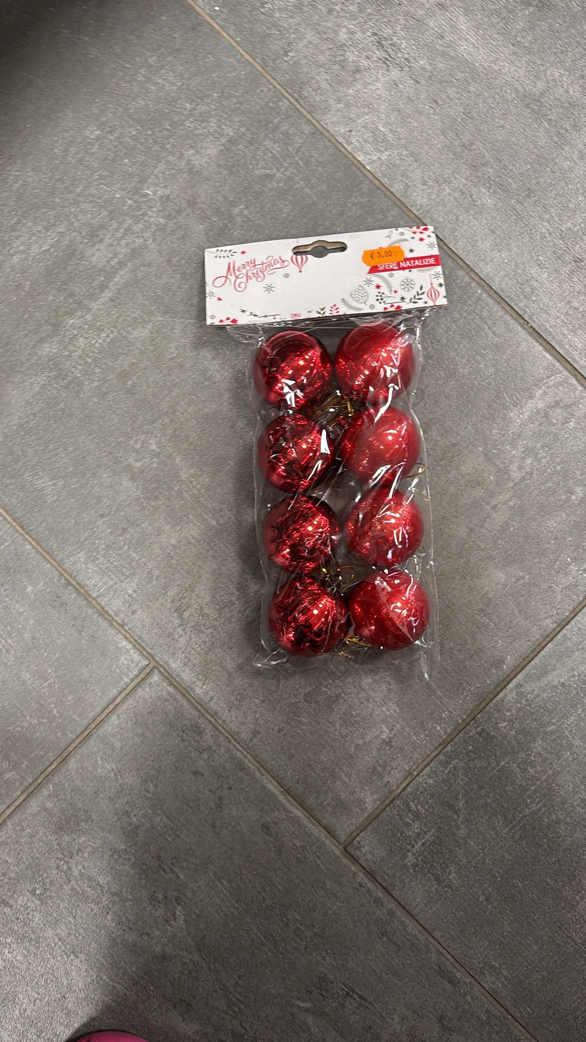 Confezione 8 palline