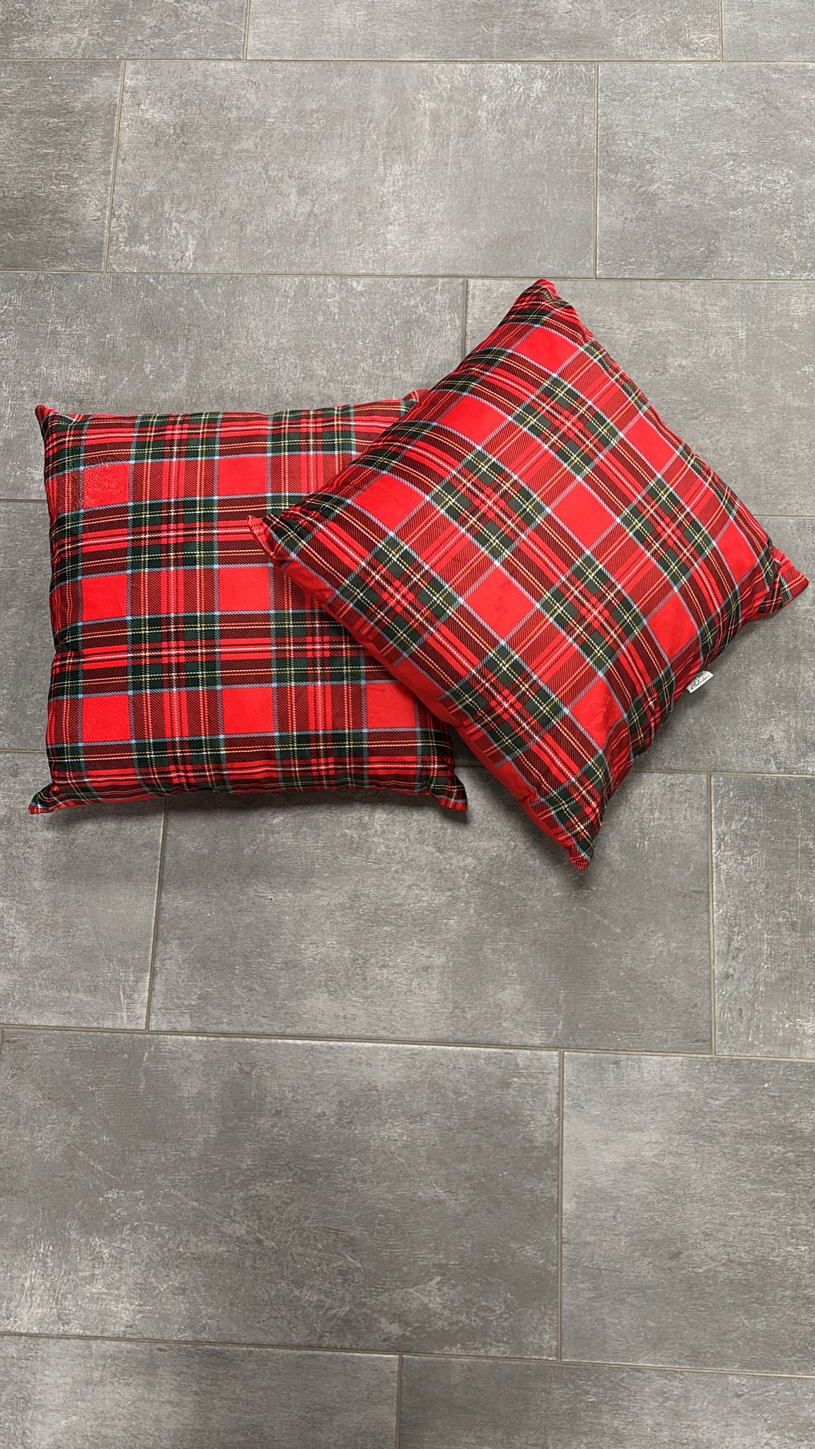 Cuscino in morbido tessuto  mod scozzese