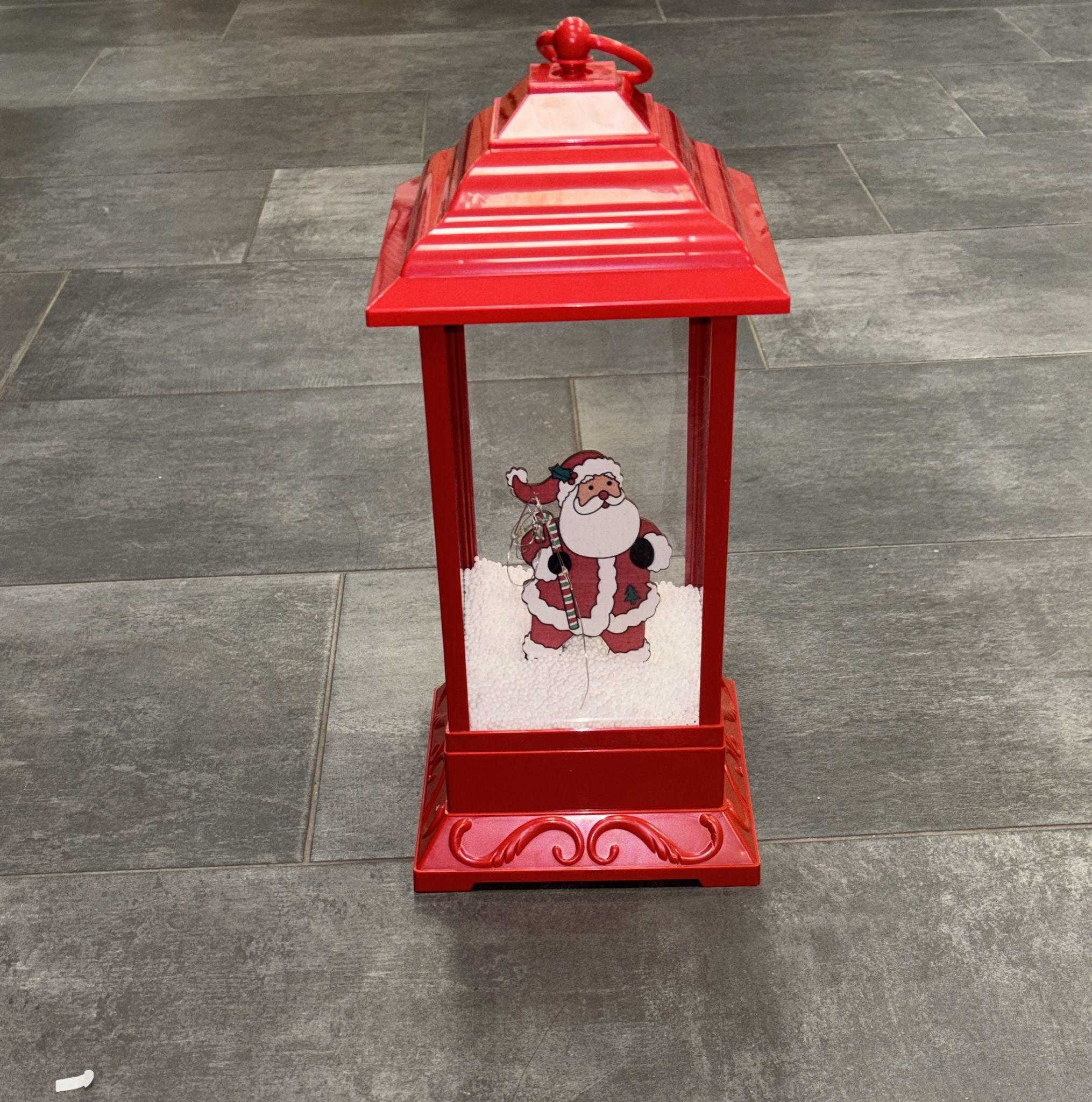 Lanterna con luci e suoni sparaneve