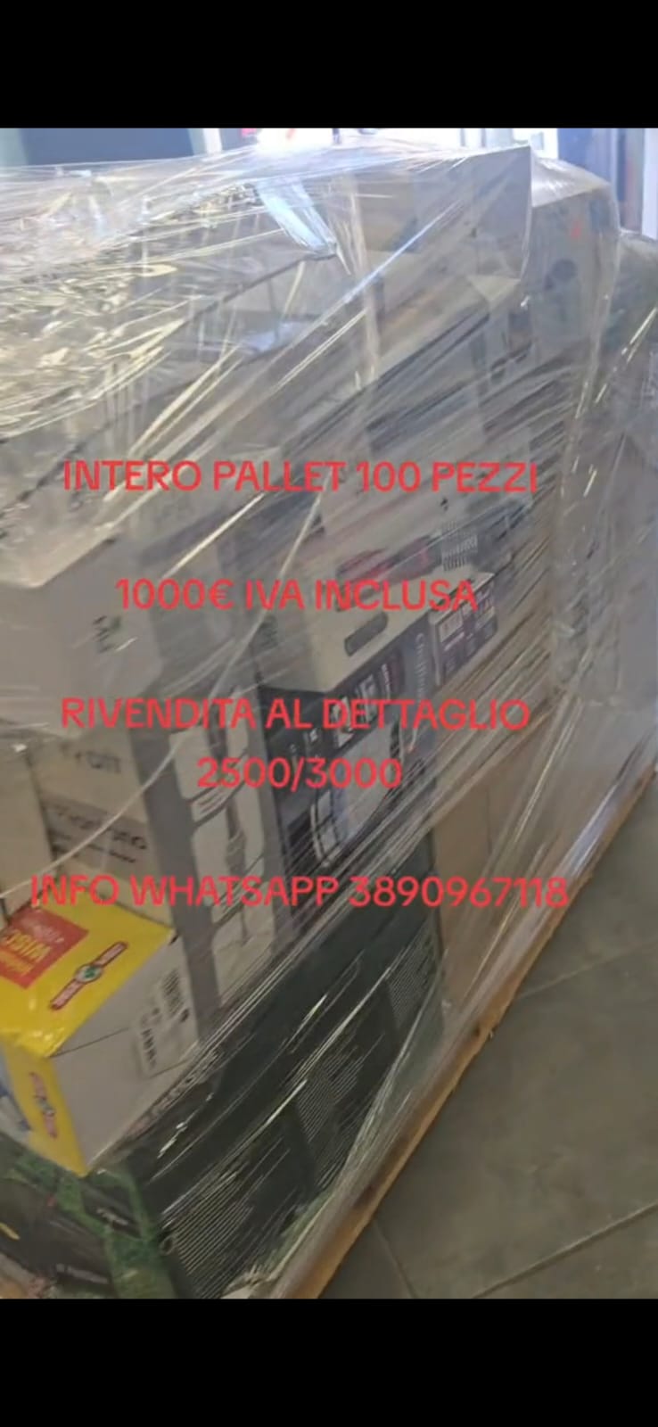 INTERO PALLET MIX 100 PRODOTTI