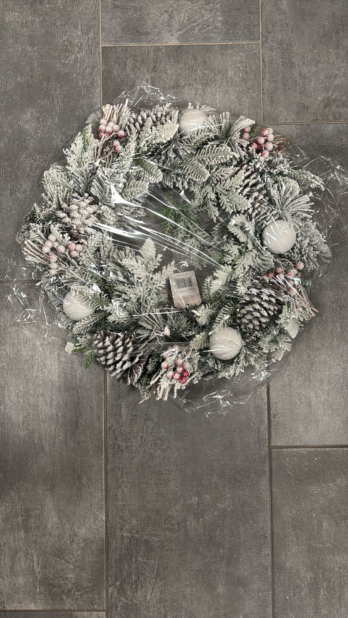 Ghirlanda innevata  βDeludereβ, 50cm