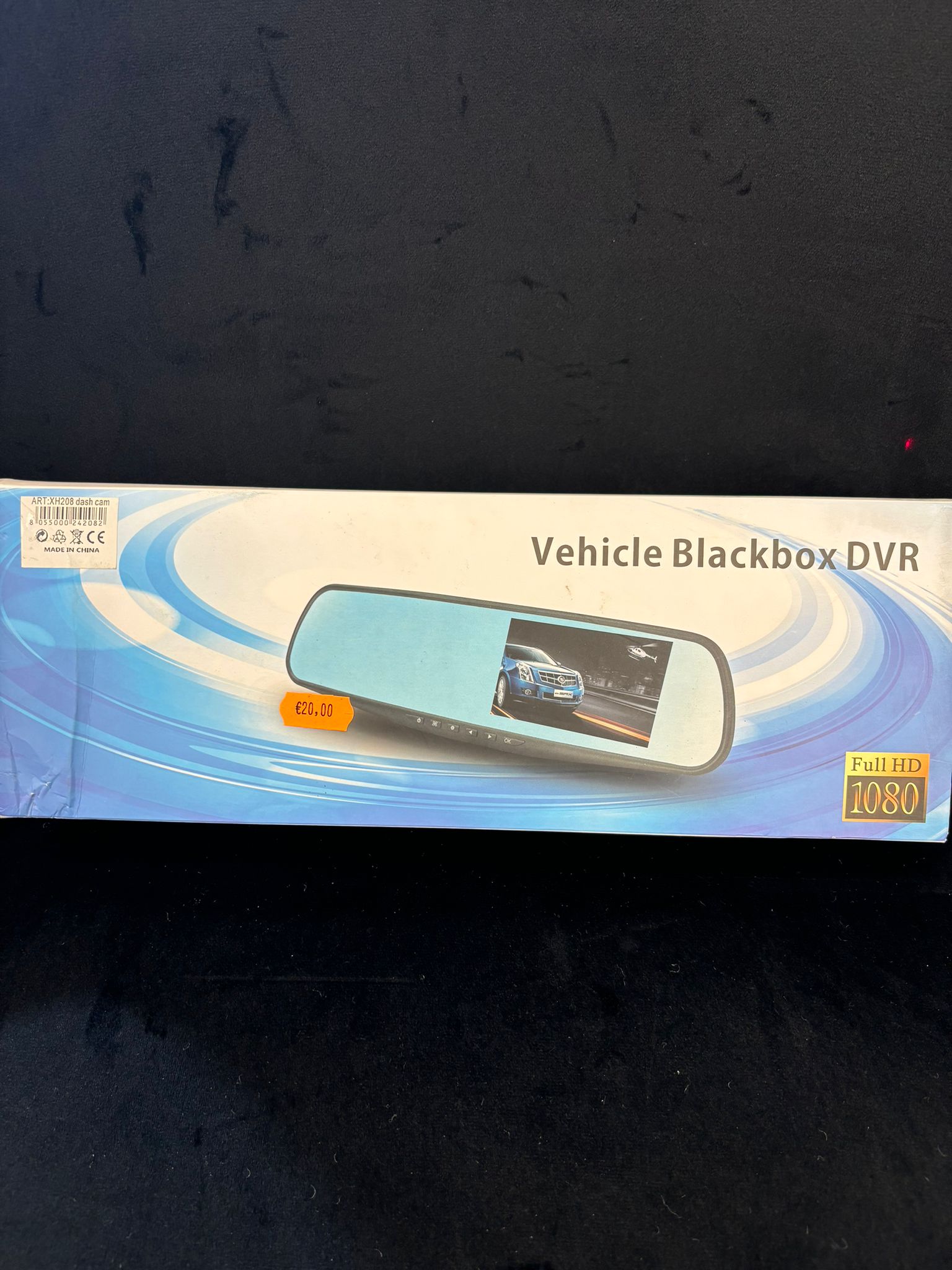 VEHICLE BLACKBOX DVR - SPECCHIETTO RETROVISORE CON TELECAMERA 170º