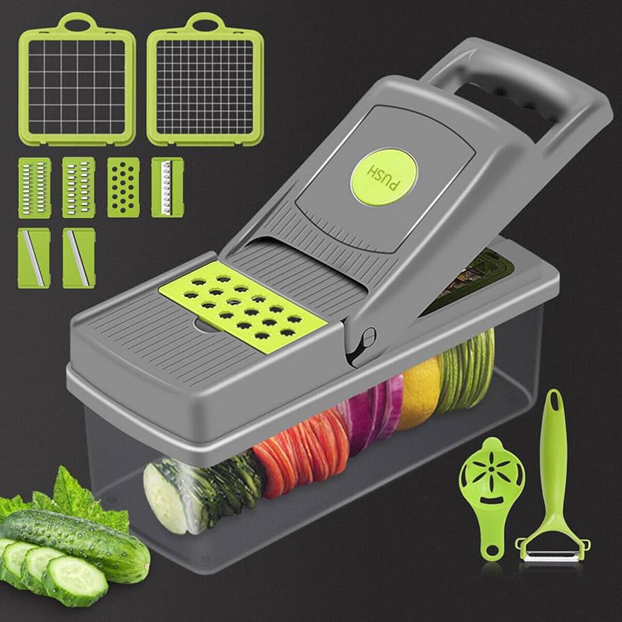 VEGGIE SLICER - TRITA VERDURE 14 PEZZI