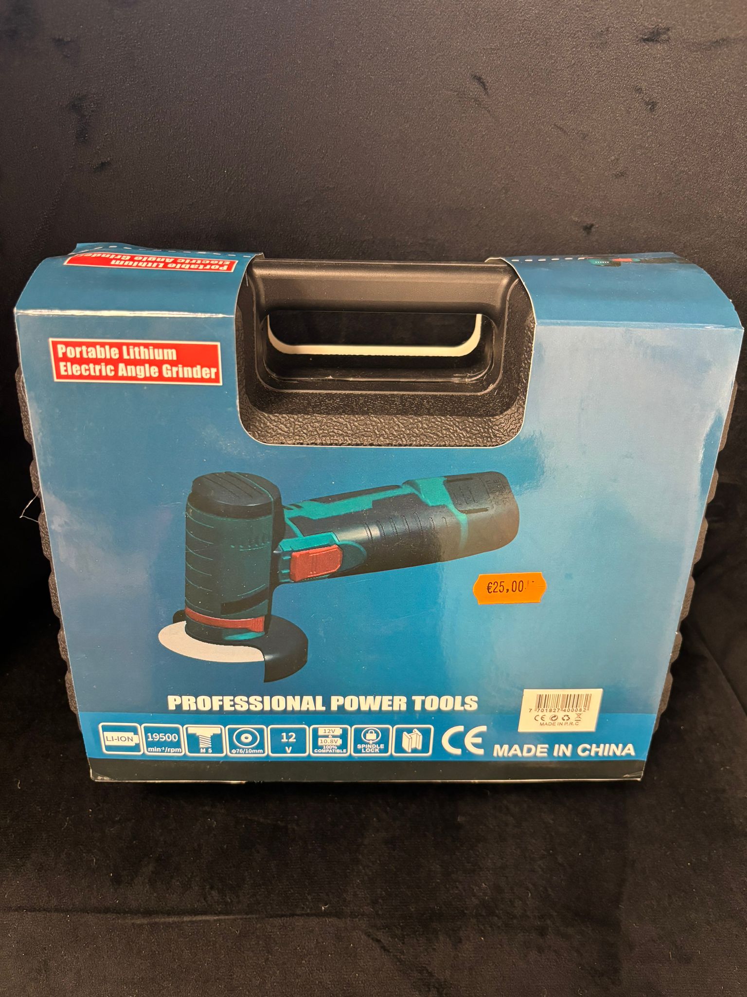 SMERIGLIATRICE ANGOLARE A BATTERIA