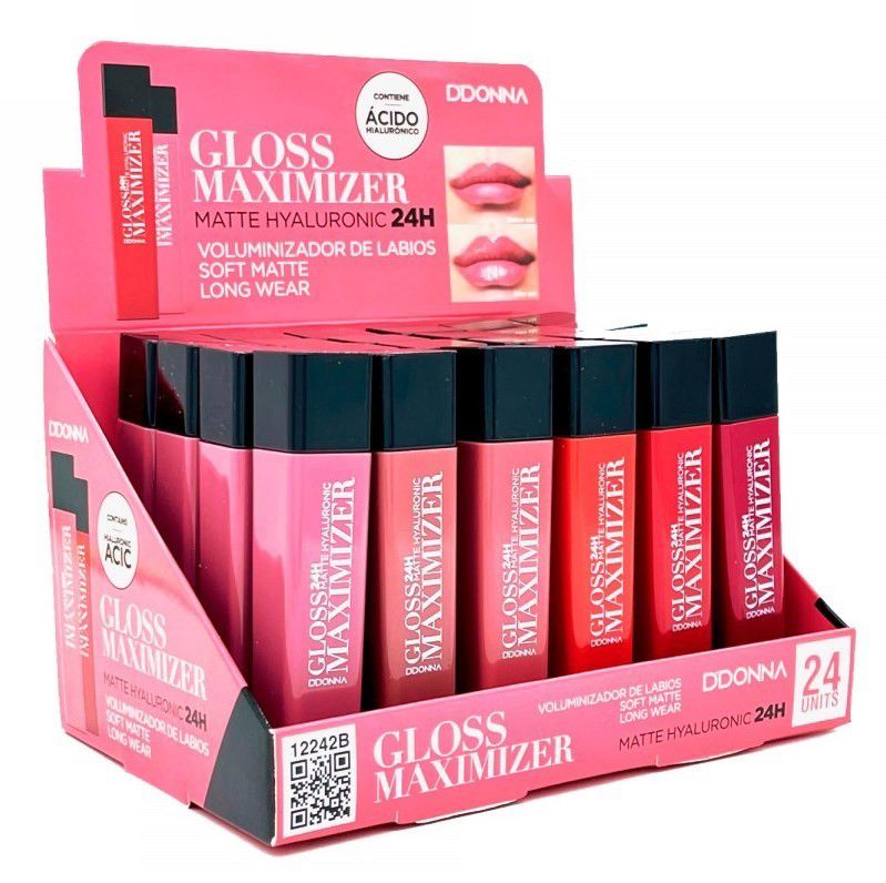 DโDONNA - 1 PEZZO GLOSS VOLUMIZZANTE SOFT MATTE CON ACIDO IALURONICOย 24H
