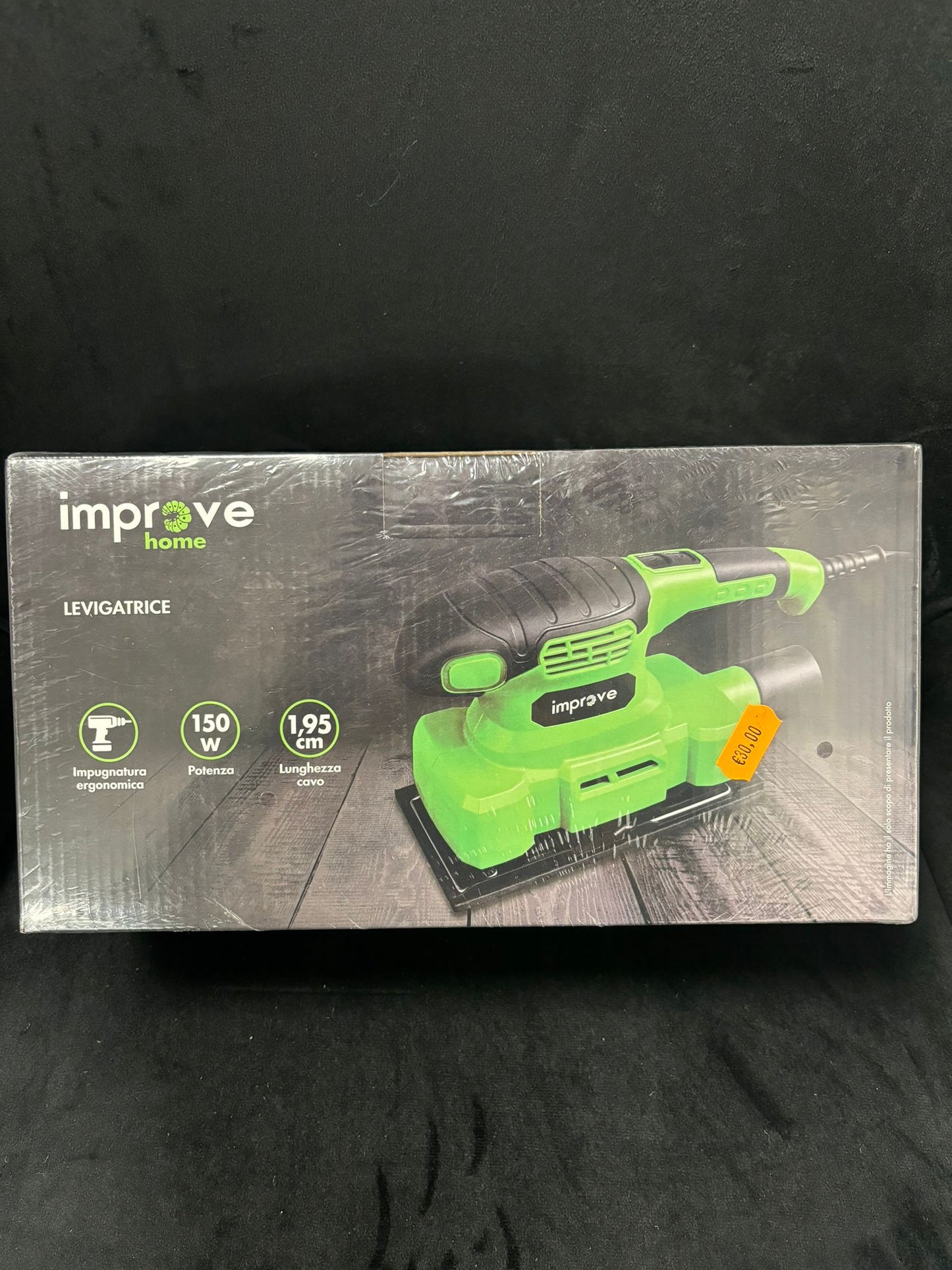 IMPROVE HOME - LEVIGATRICE CON IMPUGNATURA ERGONOMICA 150W CON CAVO DA 1,95 cm