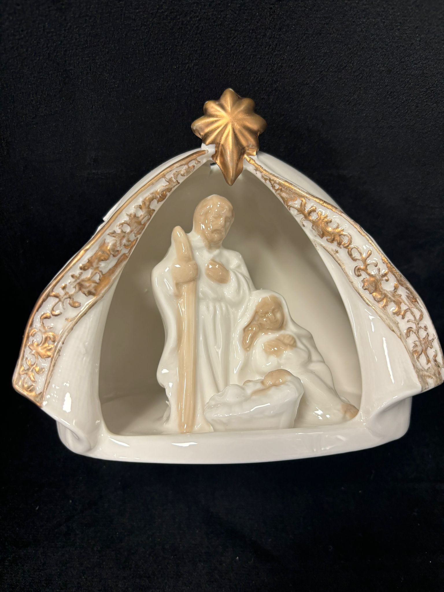 NATALUNA - NATIVITΓ IN PORCELLANA