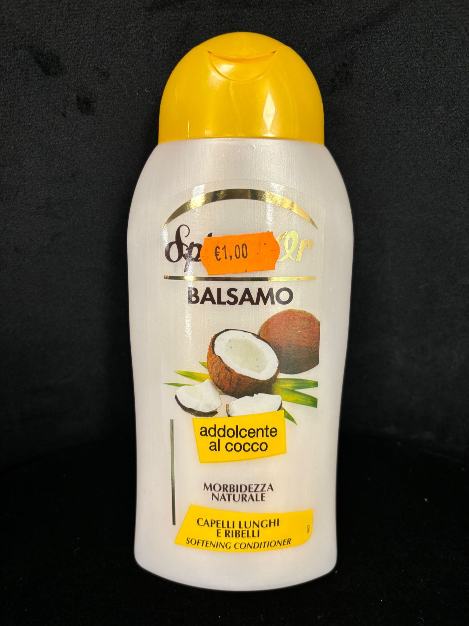 SPLENDβOR - BALSAMO ADDOLCENTE AL COCCO MORBIDEZZA NATURALE CAPELLI LUNGHI E RIBELLIΒ 300Β ML