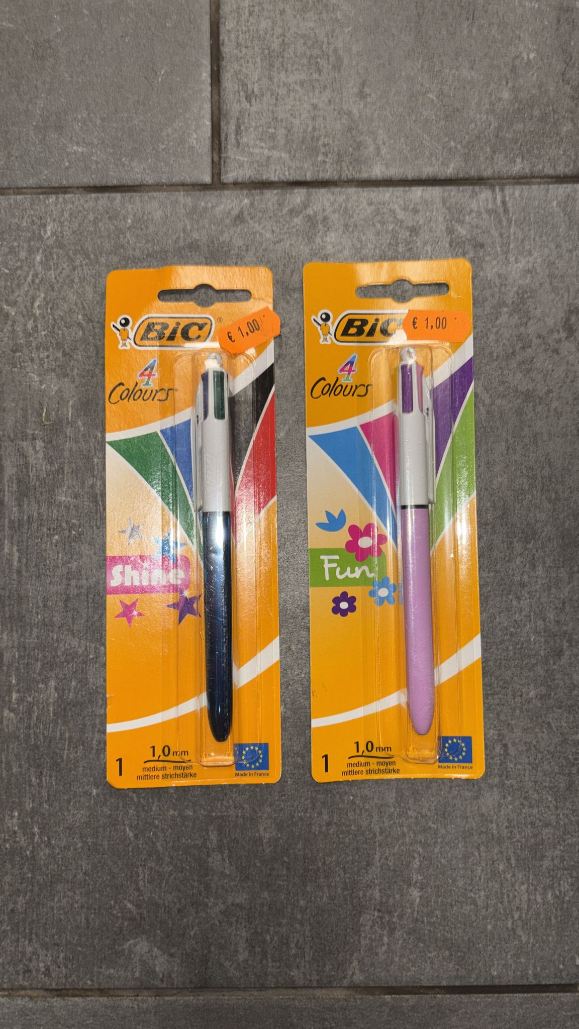 Penna bic 4 colori