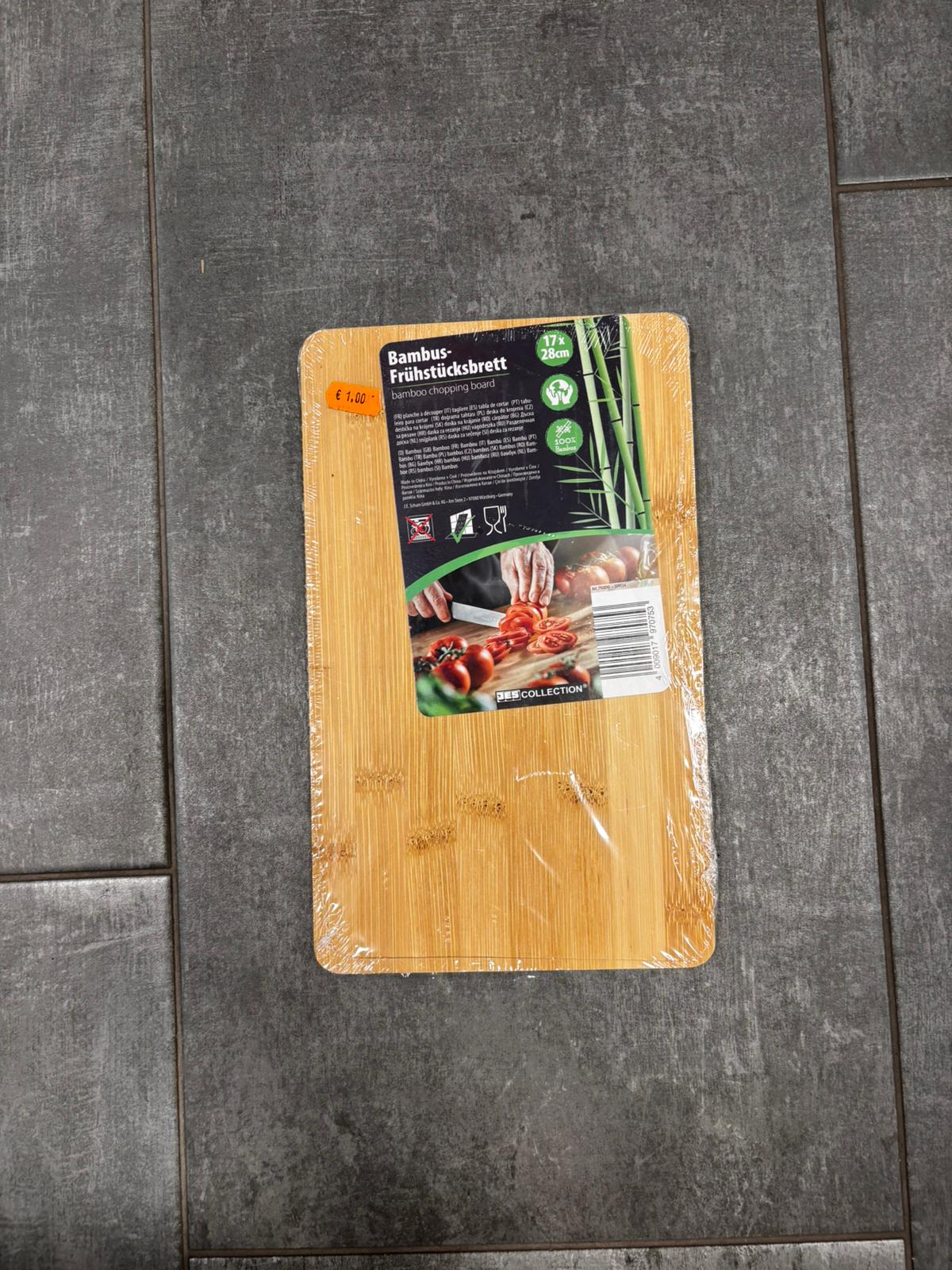 Tagliere in legno di bamboo 17x28cm