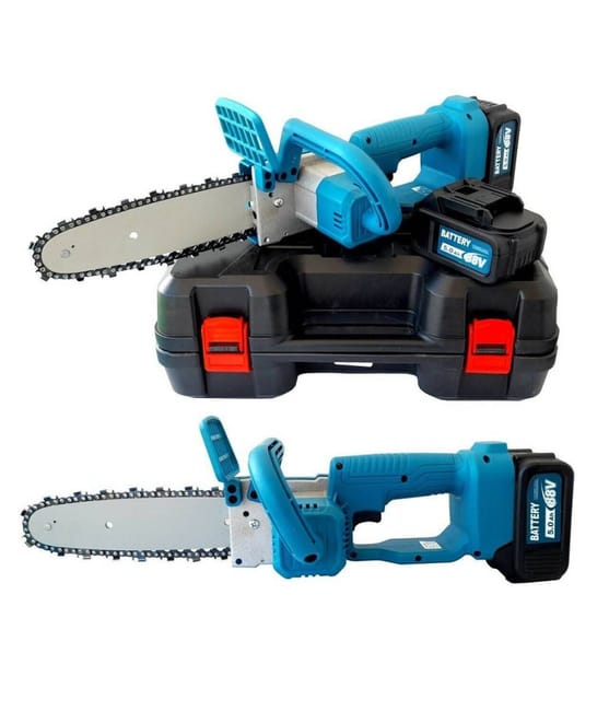 MOTOSEGA 12" CON DUE BATTERIE DA 88 V