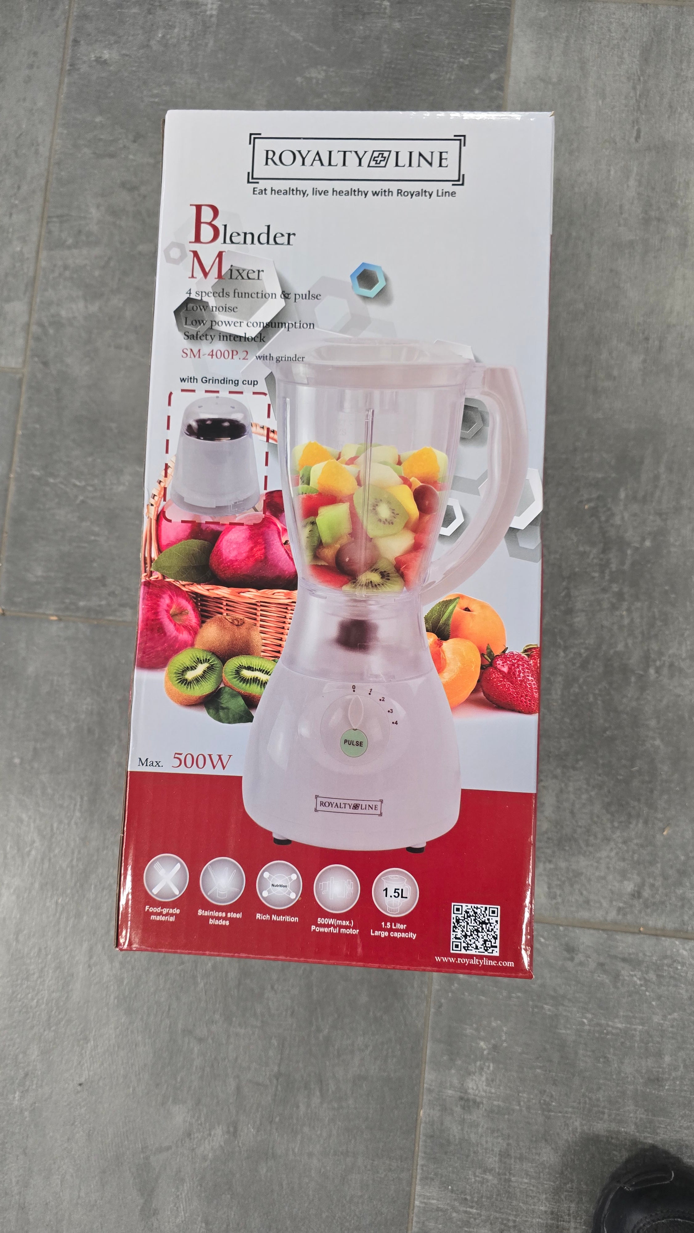 Frullatore da 1.5 litri 500W