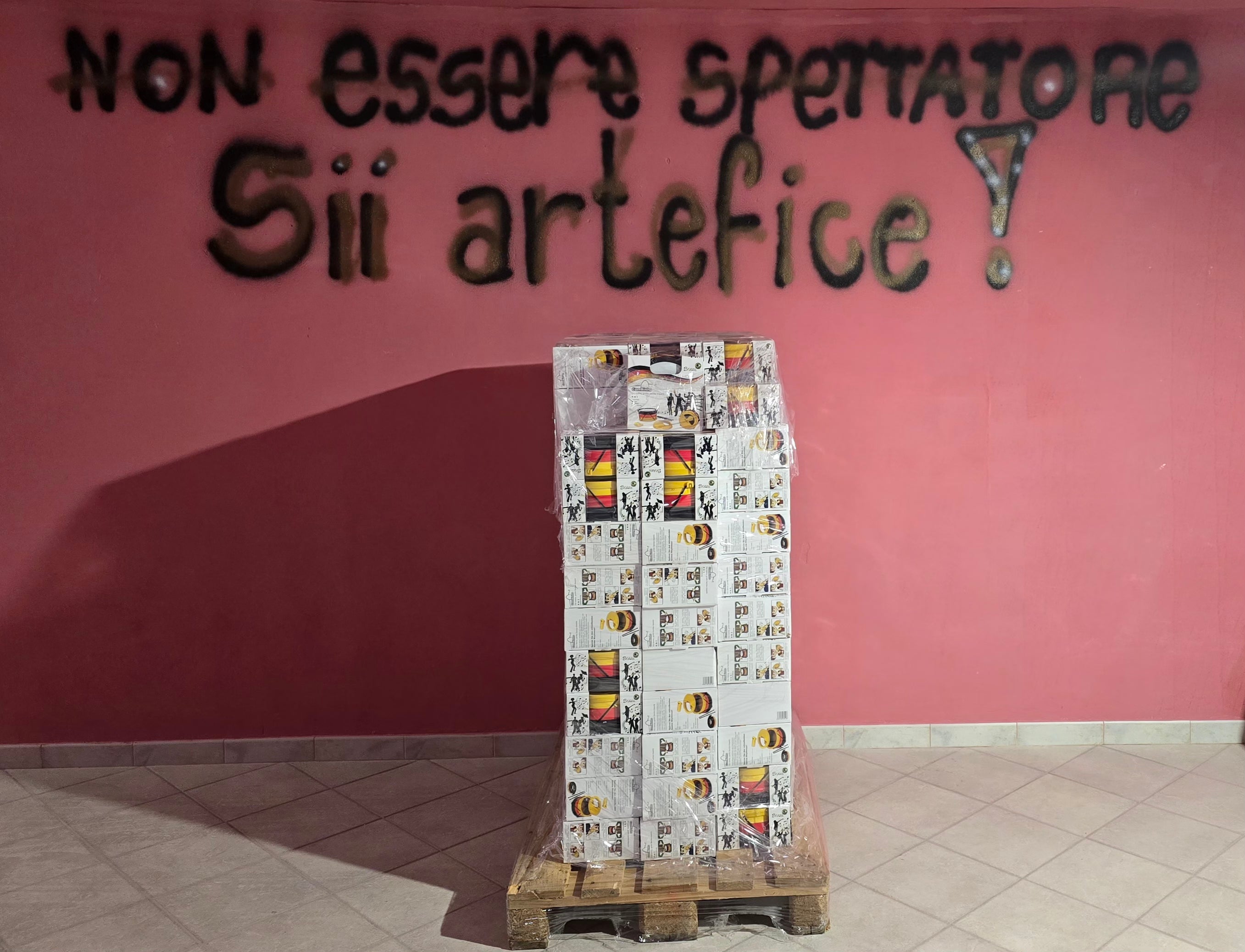 STOCK DI 50 PEZZI COMBINHO - TAMBURELLO 4 IN 1 BIMBO/A