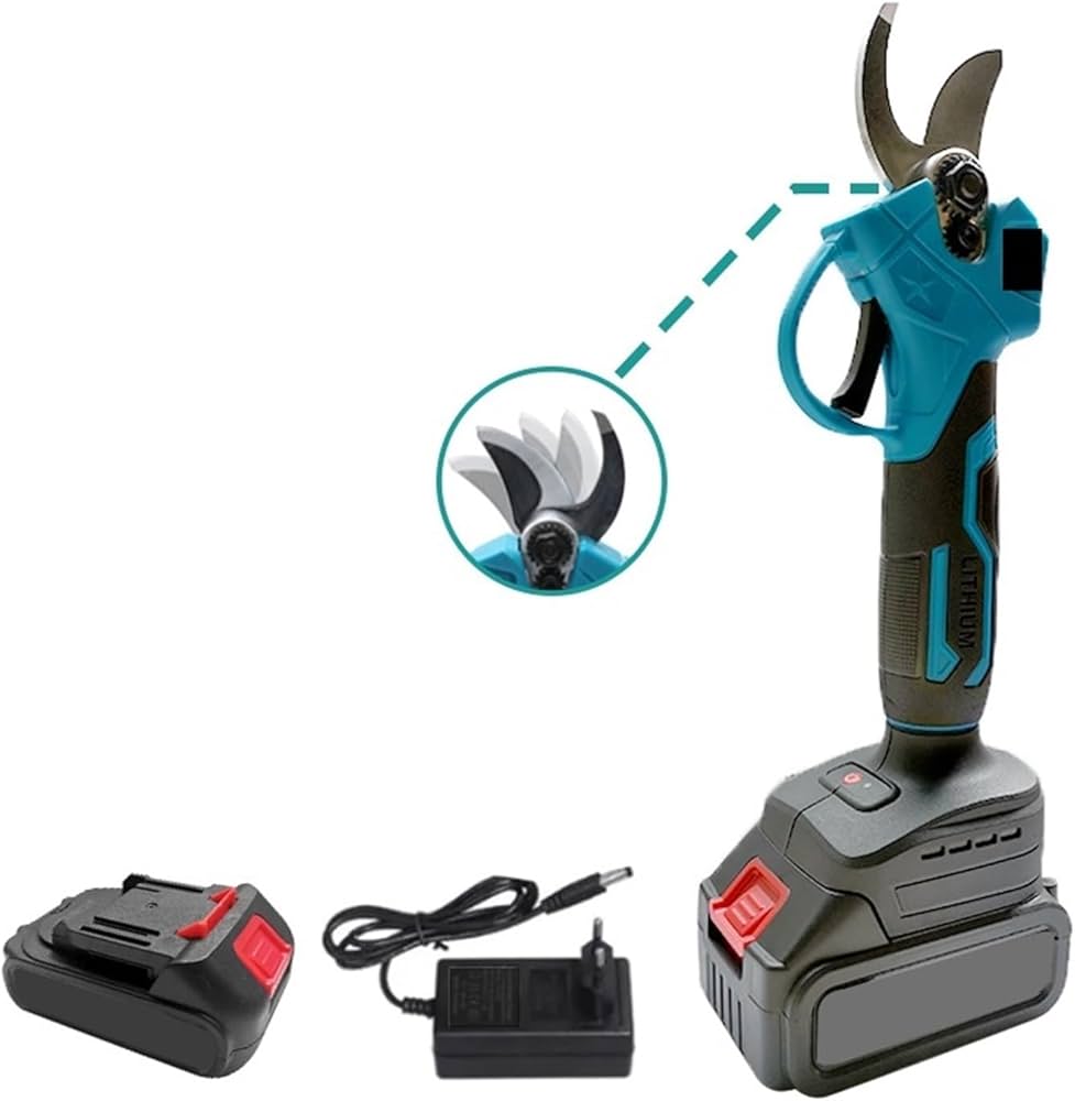 Forbice per potatura con due batteria da 48 V