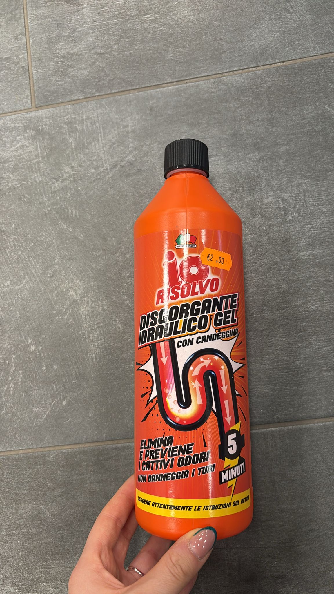 Io risolvo idraulico gel disincrostante