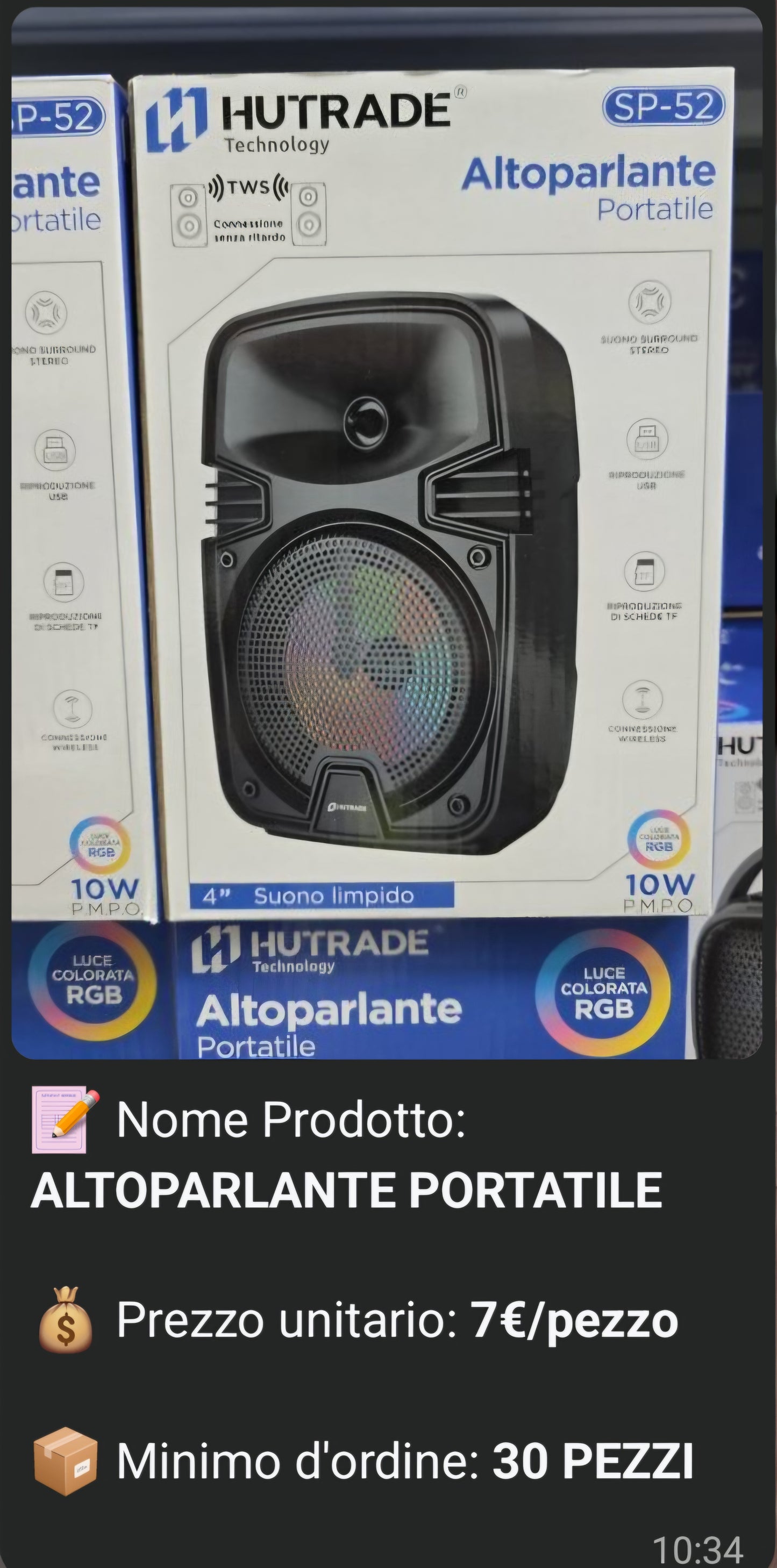 30 CASSE PORTATILI