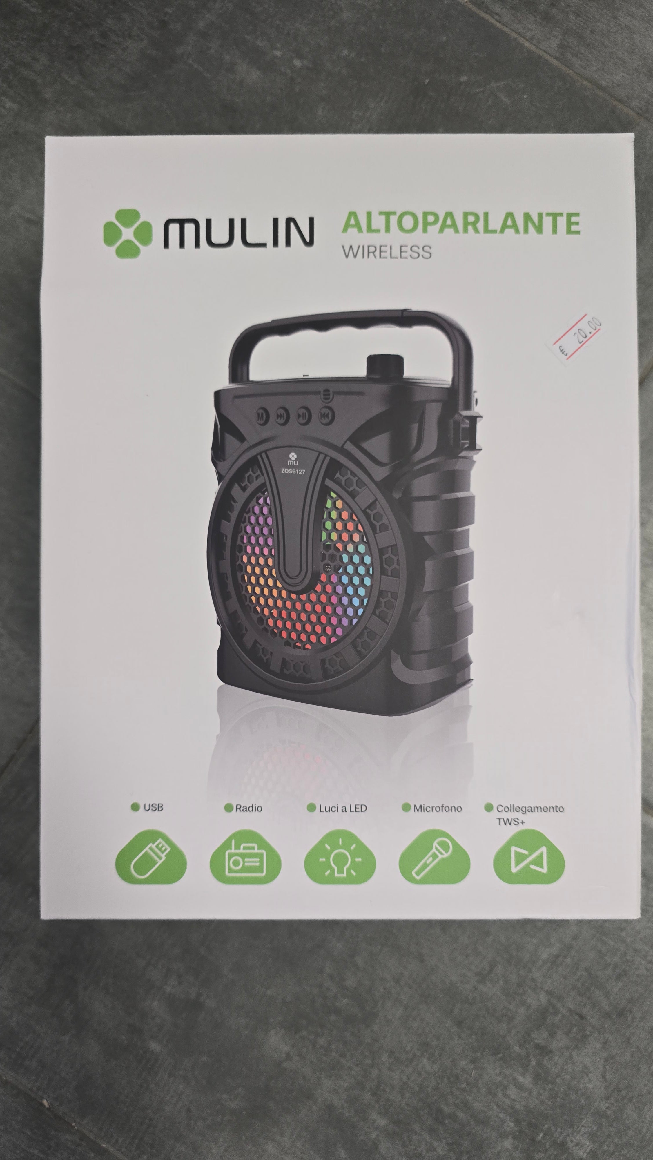 MULIN - ALTOPARLANTE WIRELESS