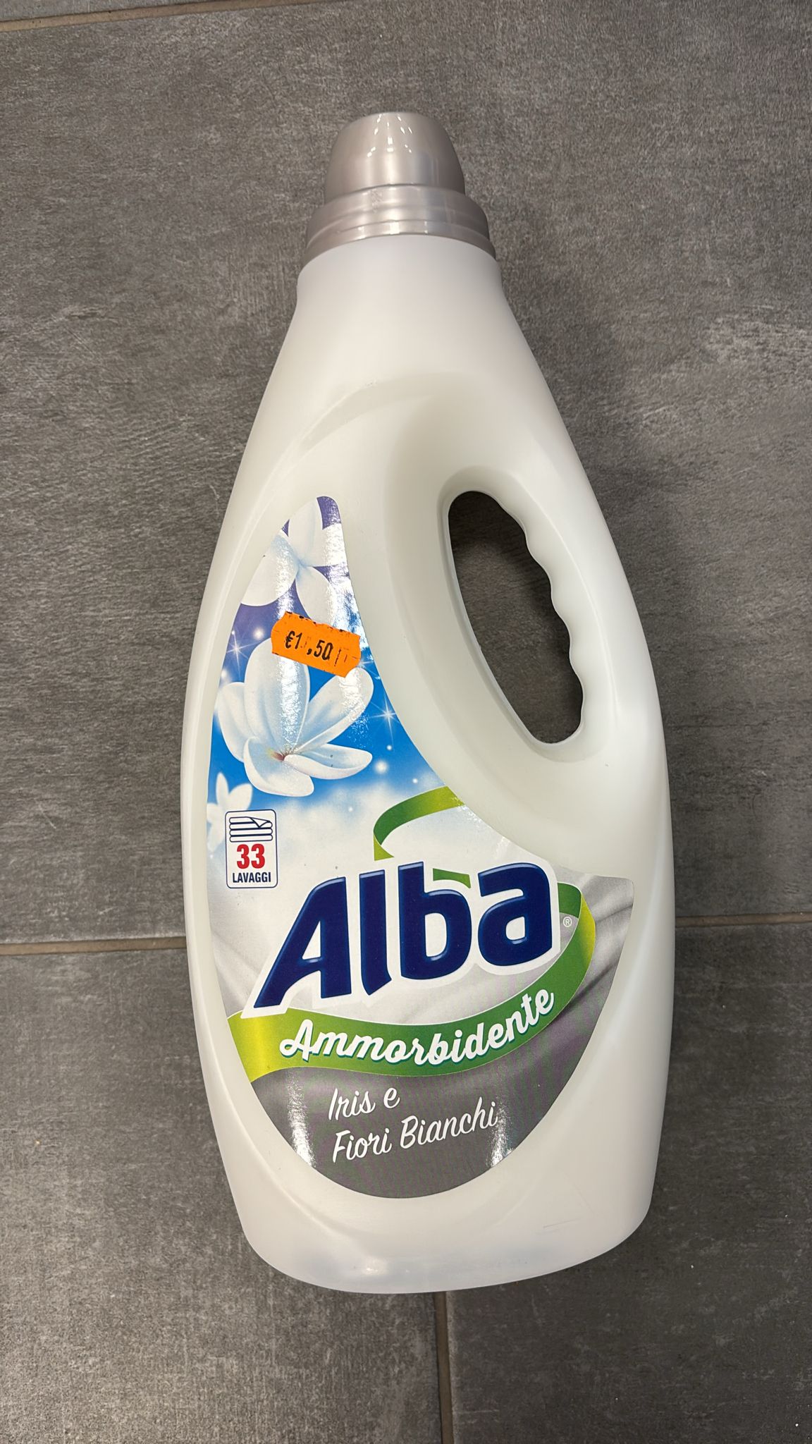 ALBA - AMMORBIDENTE BUCATO IRIS E FIORI BIANCHI