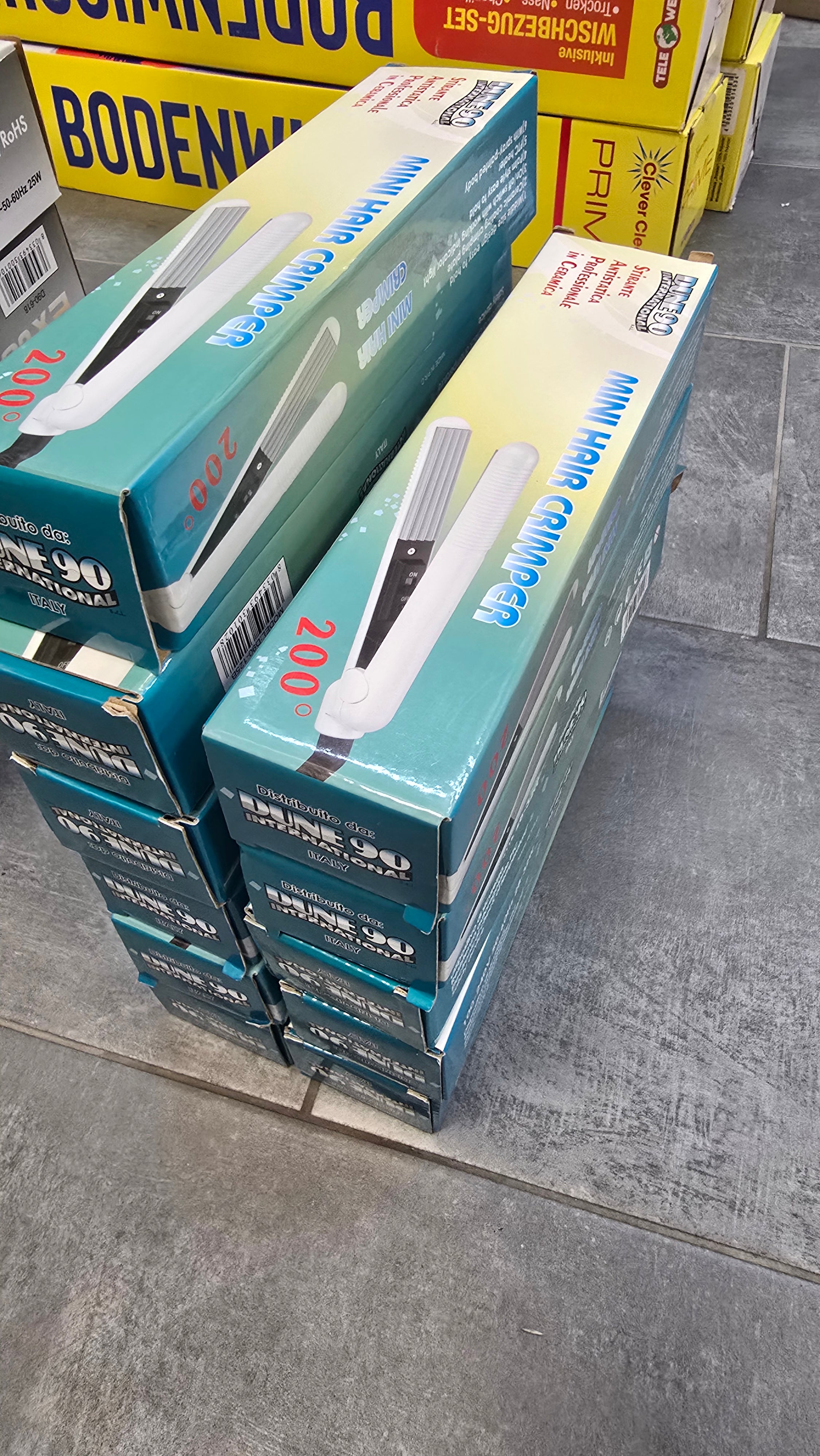 STOCK DI 50 piastre Mini hair crimper