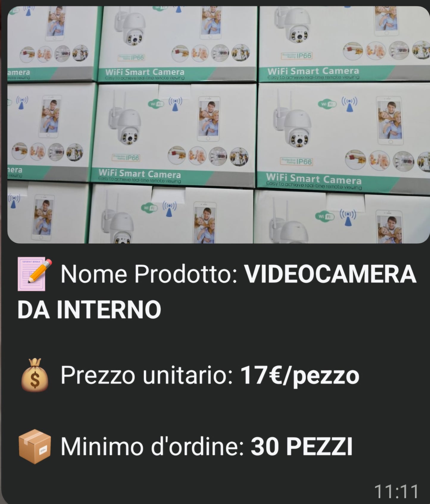 30 TELECAMERE INTERNO