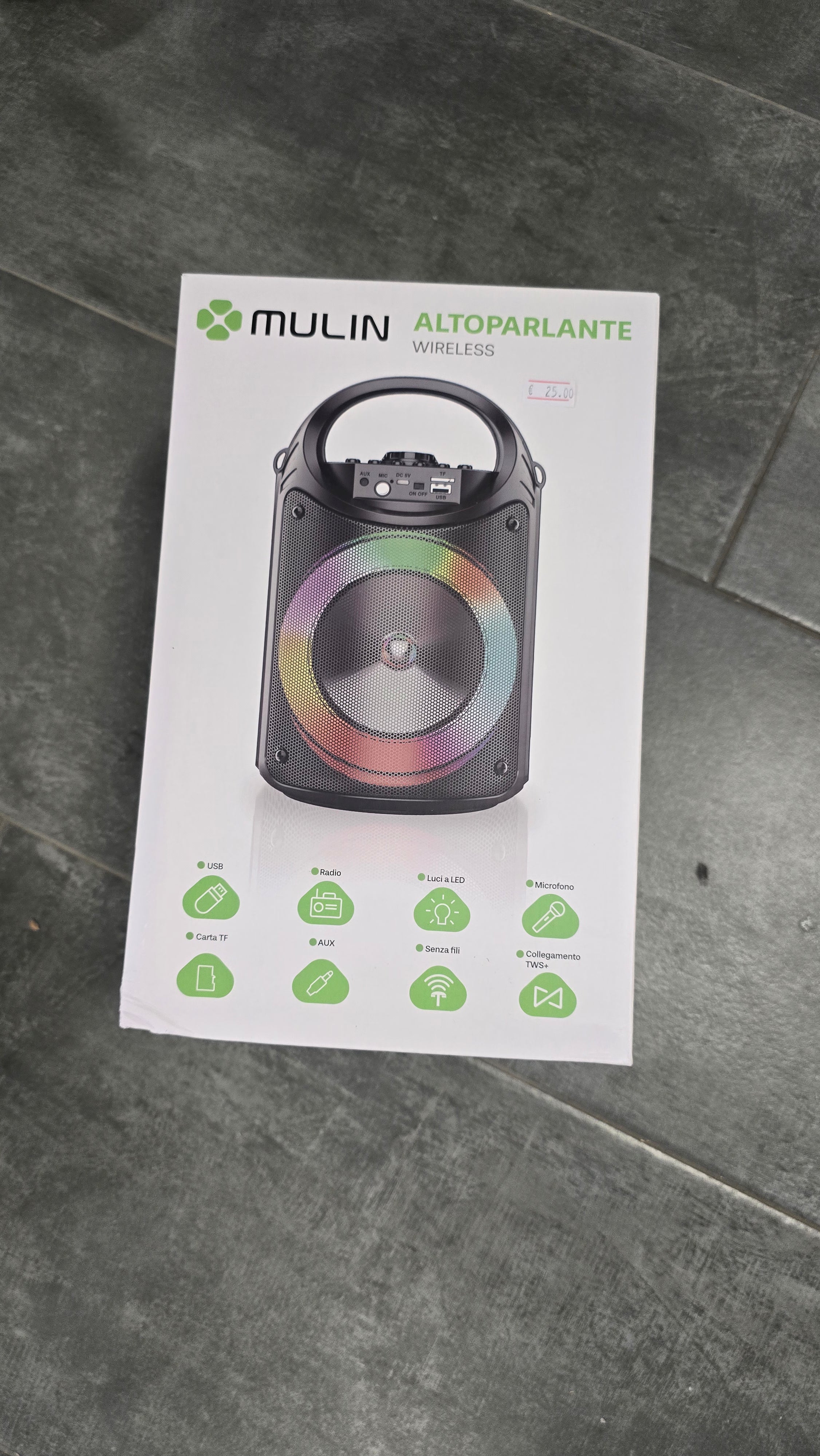 MULIN - ALTOPARLANTE WIRELESS