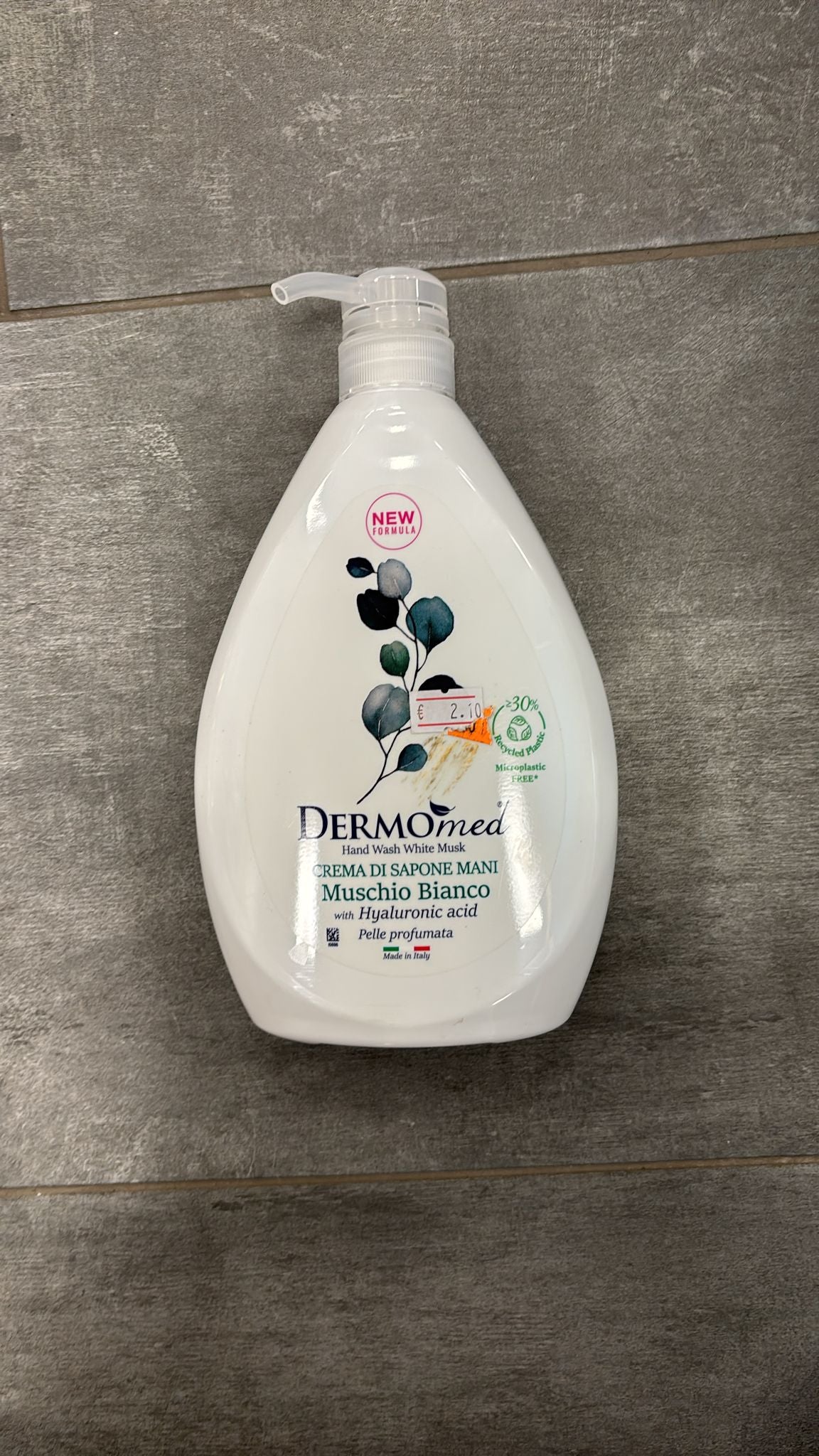 Demo med sapone liquido all'argan