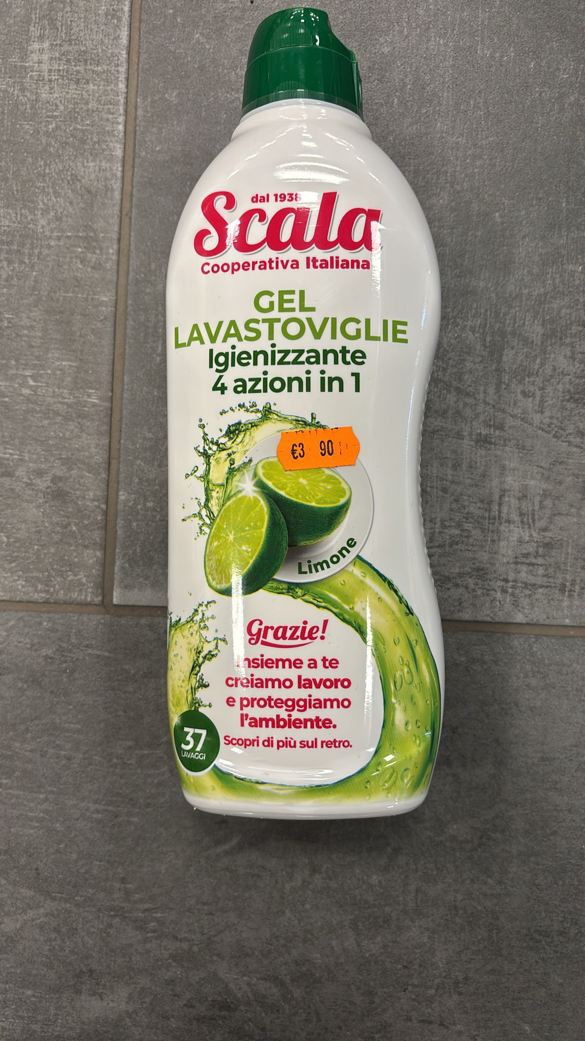 Scala gel lavastoviglie 4in1 al limone