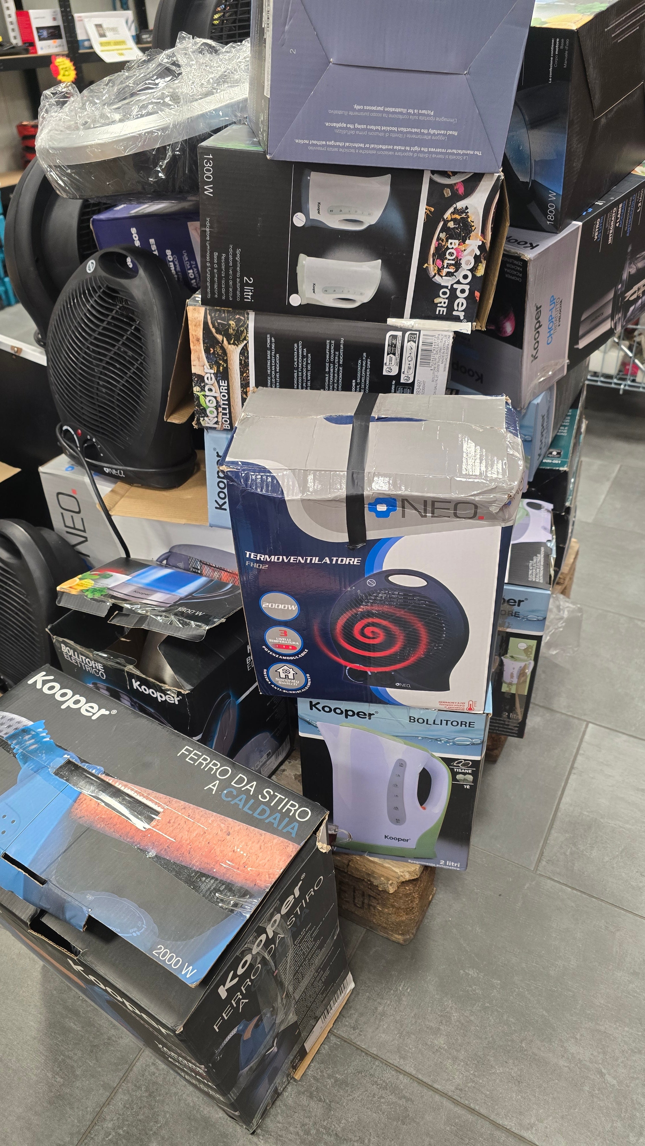 ELETTRODOMESTICI DA CONTROLLARE 100 PEZZI