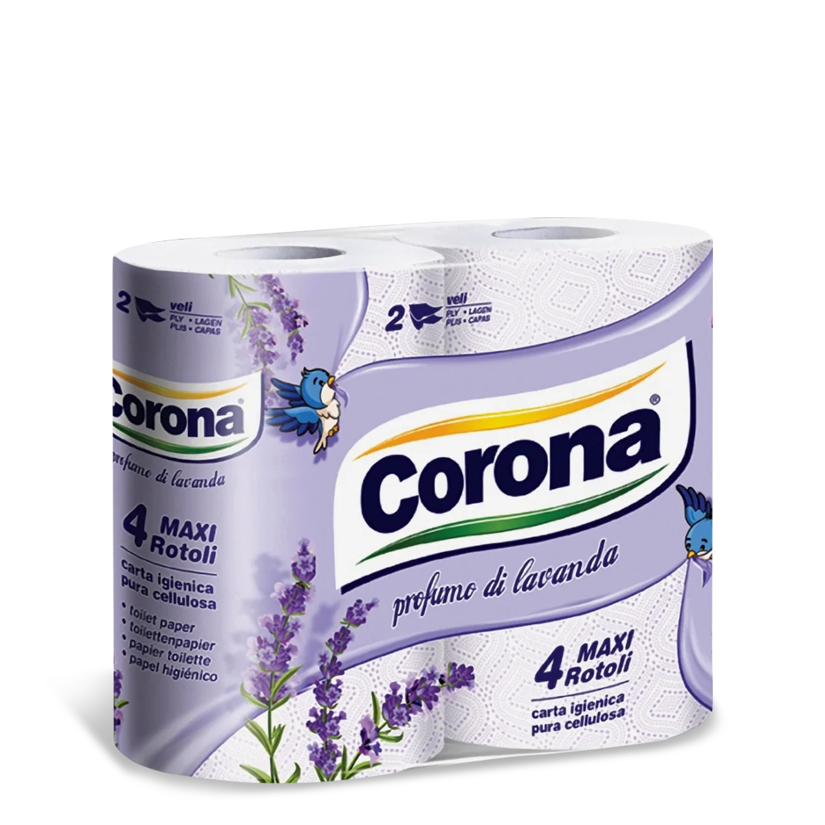 Carta igienica profumo di lavanda. CARTA CORONA