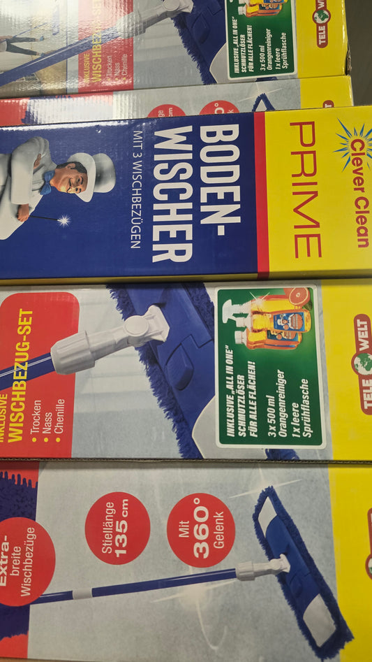 STOCK CLEVER CLEAN PRIME.  10 PEZZI