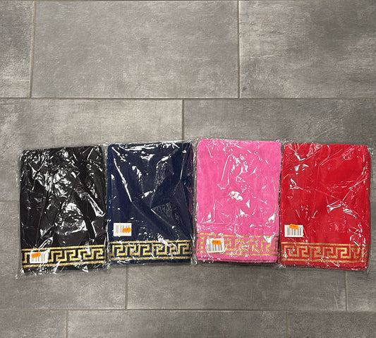 ASCIUGAMANI GRANDI MODELLO VERSACE - 4 COLORAZIONI
