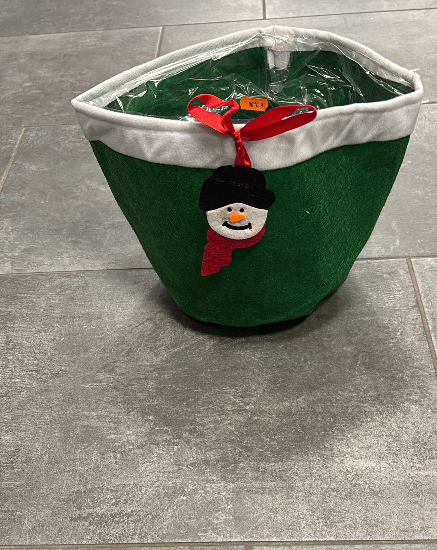 Cestino portacialde in tessuto