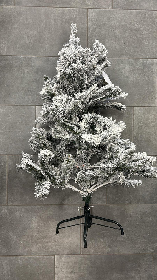 ALBERO DI NATALE INNEVATO  H120cm/D80cm
