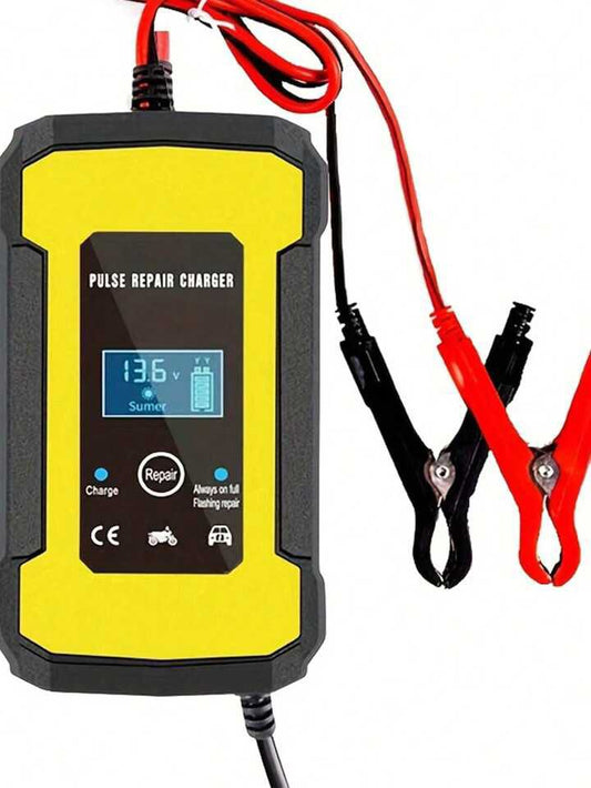 ANDOWL - QDP671 CARICABATTERIA AUTO 12V LCD